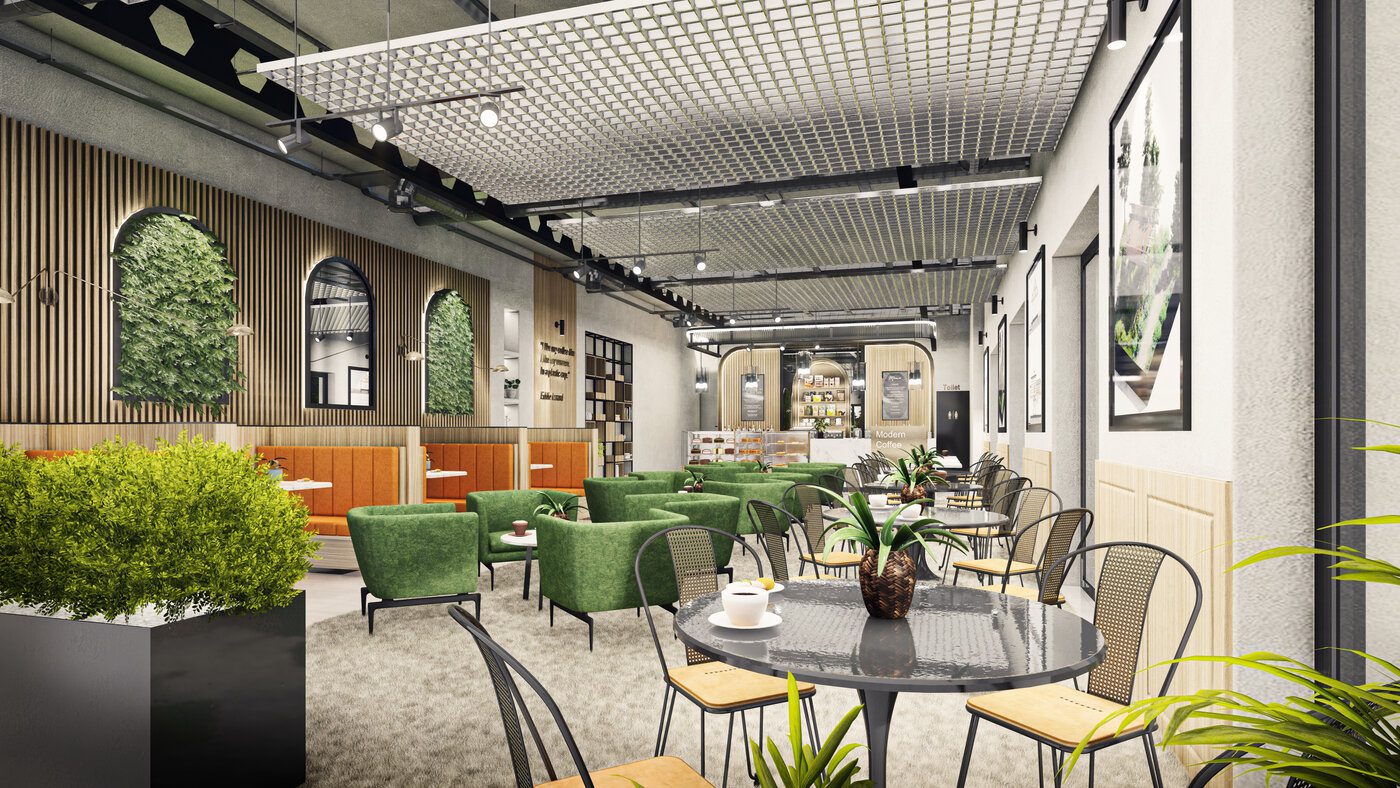 Coffee shop decoration 