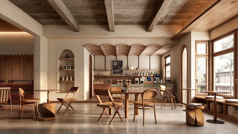 Professional coffee shop design