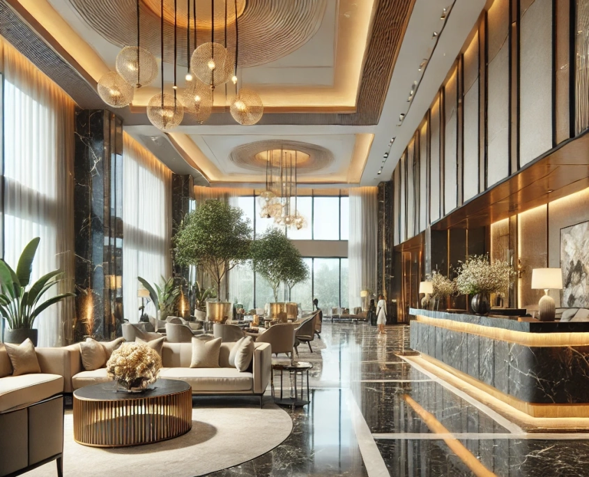 طراحی هتل پنج ستاره