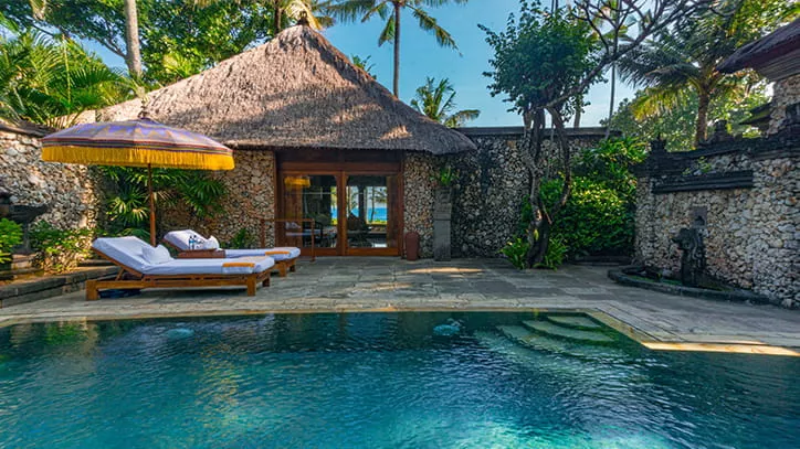 Villa design with pool