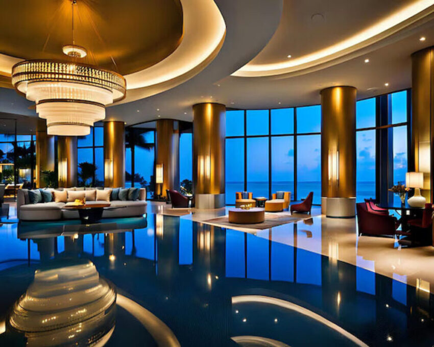 نورپردازی هتل 