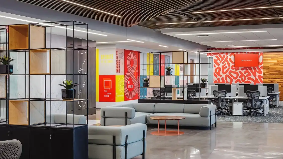 رنگبندی طراحی ساختمان اداری