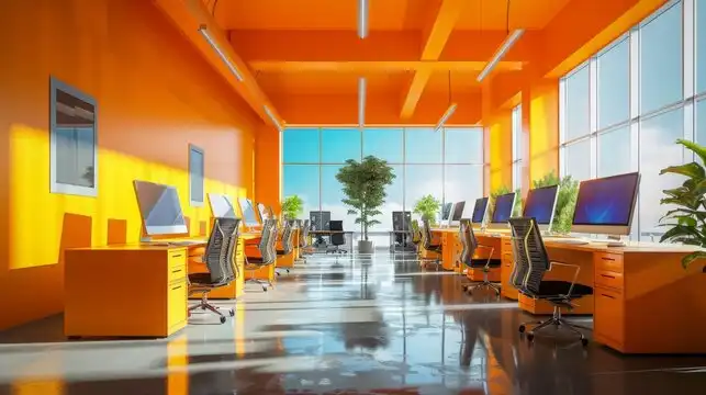 طراحی داخلی ساختمان اداری