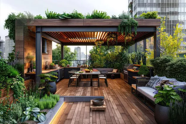 طراحی روف گاردن چیست