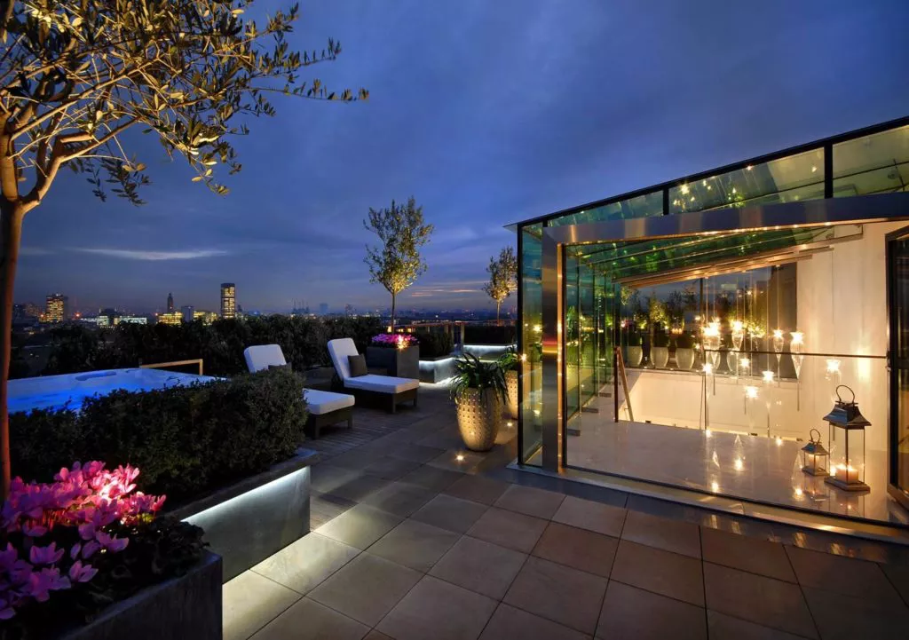 ایده های طراحی روف گاردن