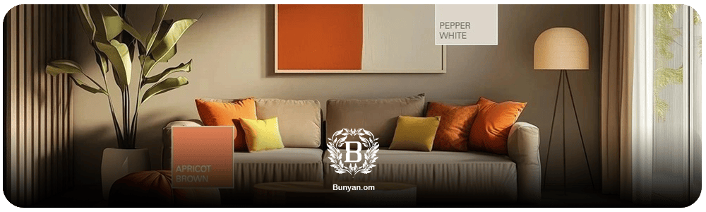 Trend colors 2025 for interior decoration (global trends)